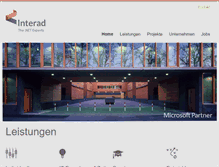 Tablet Screenshot of interad.at